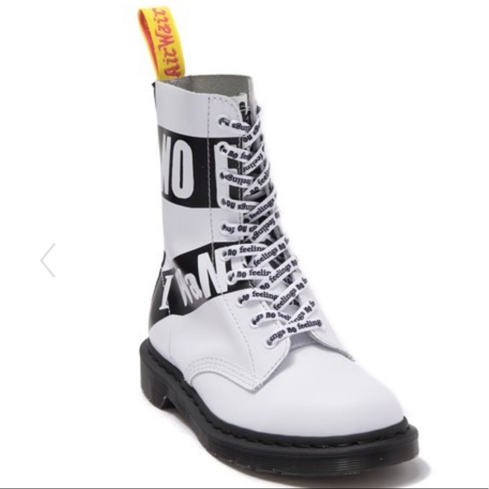 SEX PISTOLS X DR MARTENS Leather High Boo… - Picture 3 of 8